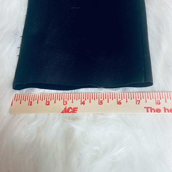 Vintage Uniform John Paul Richard Black Leather Sz 6 Petite Women’s Biker Pants - Picture 10 of 10